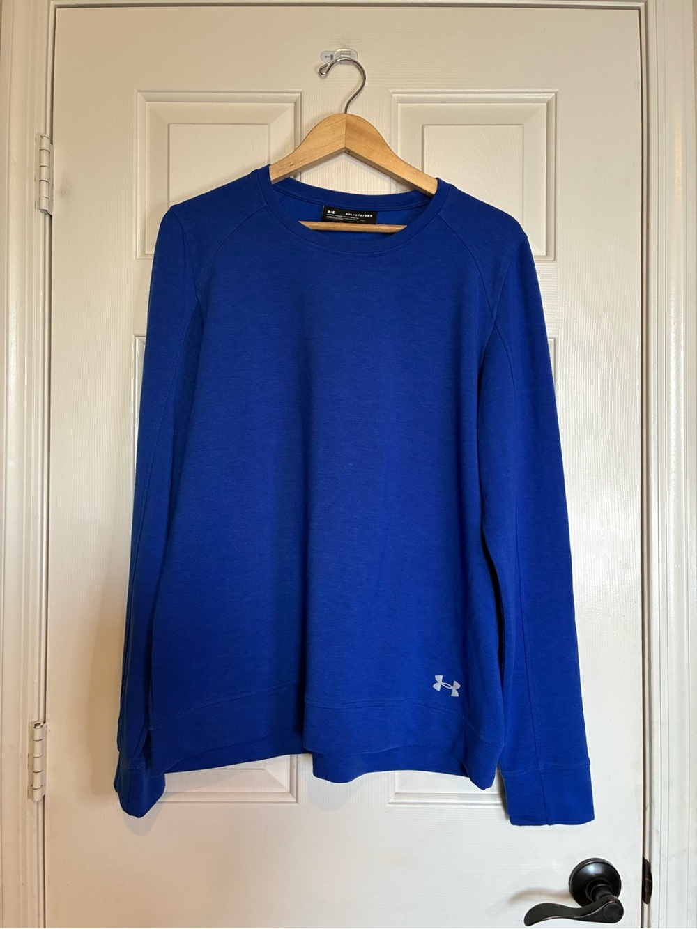 Under Armour Royal Blue Long-Sleeve Crewneck Sweatshirt